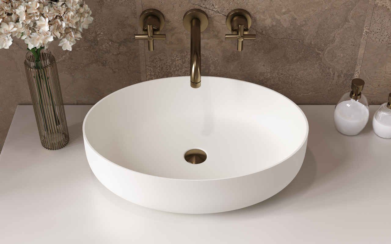 Aquatica Aurora Wht Oval Stone Bathroom Vessel Sink01